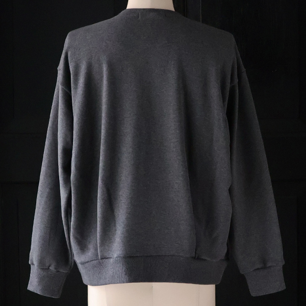画像8: ボンバーヒート爆暖裏起毛 ガゼットクルーネック バルーンスウェット【MADE IN JAPAN】『日本製』 / Upscape Audience (8)