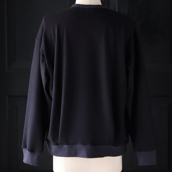 画像14: ボンバーヒート爆暖裏起毛 ガゼットクルーネック バルーンスウェット【MADE IN JAPAN】『日本製』 / Upscape Audience (14)