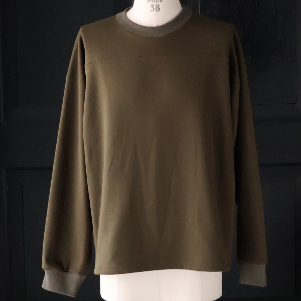 画像8: ボンバーヒート爆暖裏起毛 サイドスリット フットボール スウェット【MADE IN JAPAN】『日本製』 / Upscape Audience (8)