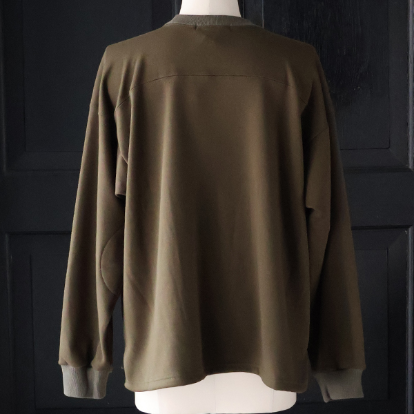 画像9: ボンバーヒート爆暖裏起毛 サイドスリット フットボール スウェット【MADE IN JAPAN】『日本製』 / Upscape Audience (9)