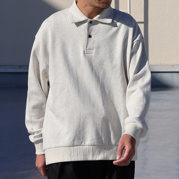 画像2: 「和歌山」 ミラノリブ (10オンス) バルーン ポロ【MADE IN JAPAN】【送料無料】『日本製』 / Upscape Audience (2)