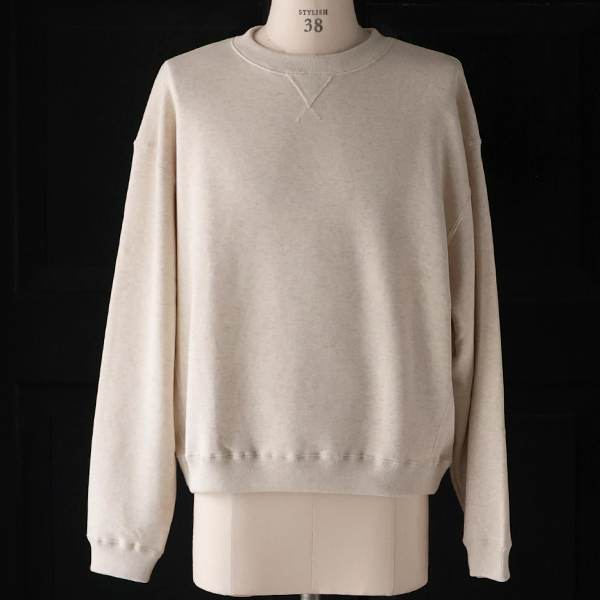 画像10: 「和歌山」 度詰裏毛 (11オンス) ボクシークロップド クルーネック ガゼット スウェット【MADE IN JAPAN】【送料無料】『日本製』 / Upscape Audience (10)