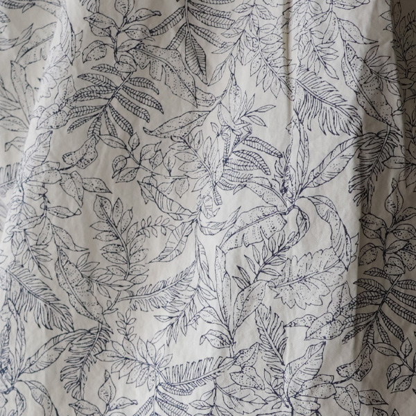 画像9: 日本製 プリントブロード ワンウォッシュ レギュラーカラー 長袖 テーパードシャツ【MADE IN JAPAN】『日本製』/ Upscape Audience (9)