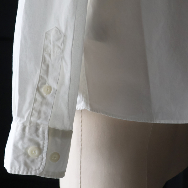 画像16: 「遠州」7オンス チノクロス ボタンダウン ボクシー クロップド 長袖シャツ【MADE IN JAPAN】『日本製』/ Upscape Audience (16)