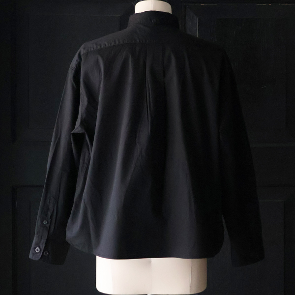 画像9: 「遠州」7オンス チノクロス ボタンダウン ボクシー クロップド 長袖シャツ【MADE IN JAPAN】『日本製』/ Upscape Audience (9)