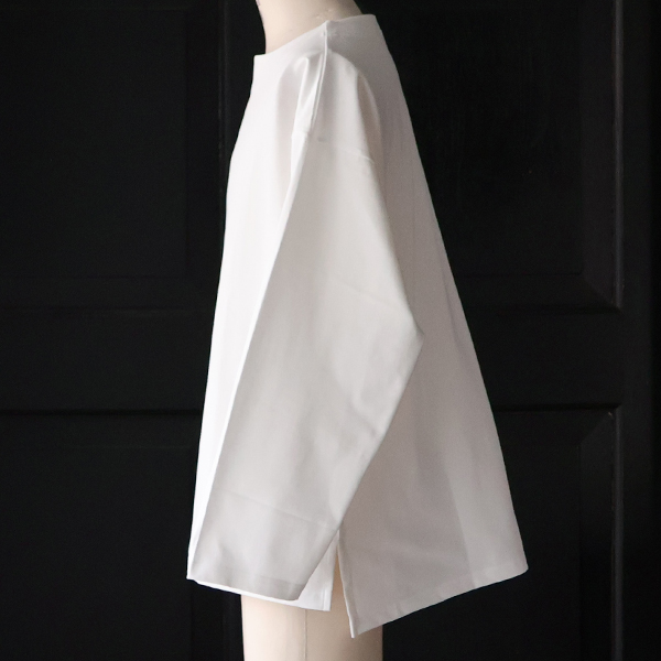 画像7: 透湿・UVカット「多機能COTTON」 引揃ハイゲージ天竺 & ボーダー (7オンス) ボートネック 長袖 Tシャツ【MADE IN JAPAN】『日本製』/ Upscape Audience (7)