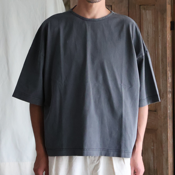 画像3: ピグメント 米綿 (USAコットン) 16/-天竺 ( 8.45オンス) クロップド Tシャツ / Audience (3)