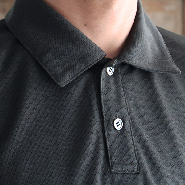 画像8: POLARTEC®(ポーラテック) POWER DRY® (パワードライ) 鹿の子 ドローコード バルーン ポロシャツ【MADE IN JAPAN】『日本製』/ Upscape Audience (8)