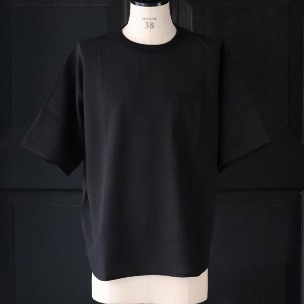 画像6: Reflax（リフラクス）TECH リネンライクキャンバス グラスポケ付き ヘムラウンド ハーフスリーブ POシャツ【MADE IN JAPAN】『日本製』/ Upscape Audience (6)