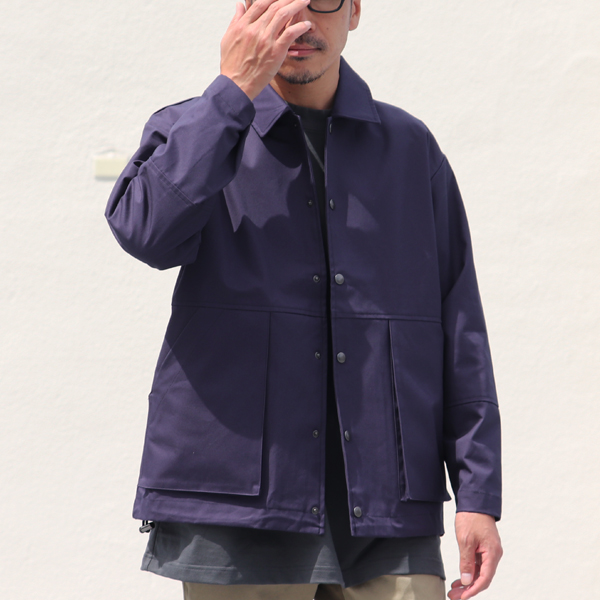 画像2: VENTILE®（ベンタイル）40/2耐水撥水ギャバ CPO コーチジャケット【MADE IN JAPAN】『日本製』【送料無料】 / Upscape Audience (2)