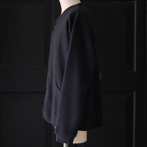 画像5: ウールビッグワッフル ARMY カーディガン【MADE IN JAPAN】『日本製』 / Upscape Audience (5)