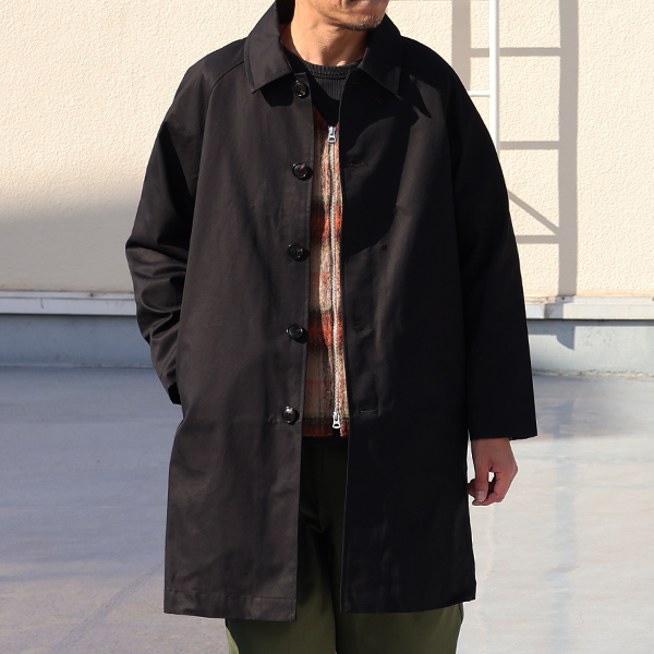画像2: VENTILE（ベンタイル）40/2耐水撥水ギャバ ステンカラーコート『日本製』【送料無料】  / Upscape Audience (2)