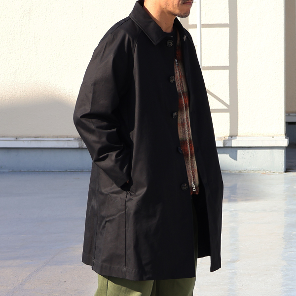 画像4: VENTILE（ベンタイル）40/2耐水撥水ギャバ ステンカラーコート『日本製』【送料無料】  / Upscape Audience (4)