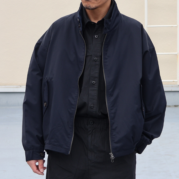 画像4: 綿ナイロン高密度ツイル G9 スウィングトップ ハリントンジャケット【送料無料】 /Audience (4)