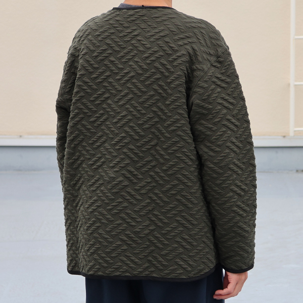 画像4: 「尾州」コットンキルト  ARMY ジャケット【MADE IN JAPAN】『日本製』 / Upscape Audience (4)