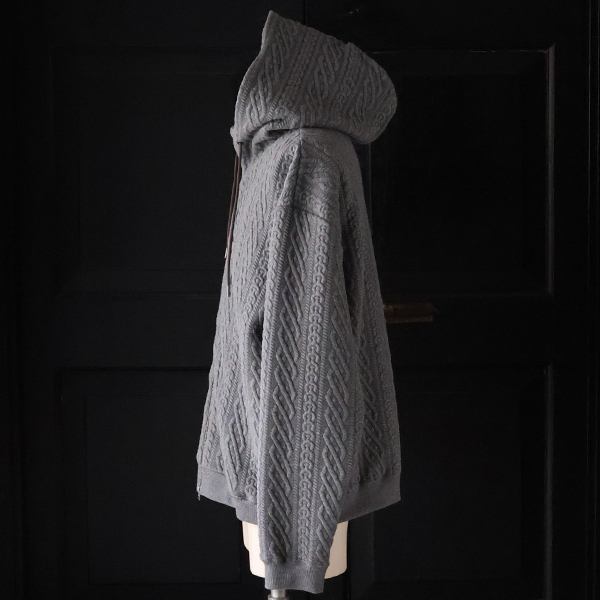 画像21: 「尾州」コットンキルト スタンドフード ZIPパーカー【MADE IN JAPAN】『日本製』【送料無料】 / Upscape Audience (21)