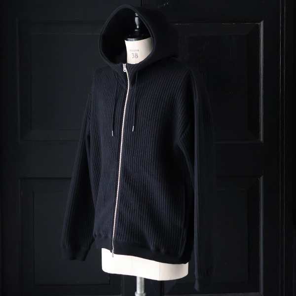 画像18: 「尾州」コットンキルト スタンドフード ZIPパーカー【MADE IN JAPAN】『日本製』【送料無料】 / Upscape Audience (18)