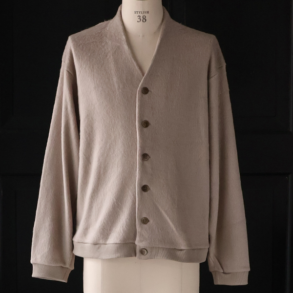 画像15: モヘアライク ウールシャギー ニットソー カーディガン【MADE IN JAPAN】『日本製』 / Upscape Audience (15)