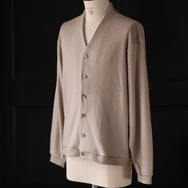 画像16: モヘアライク ウールシャギー ニットソー カーディガン【MADE IN JAPAN】『日本製』 / Upscape Audience (16)