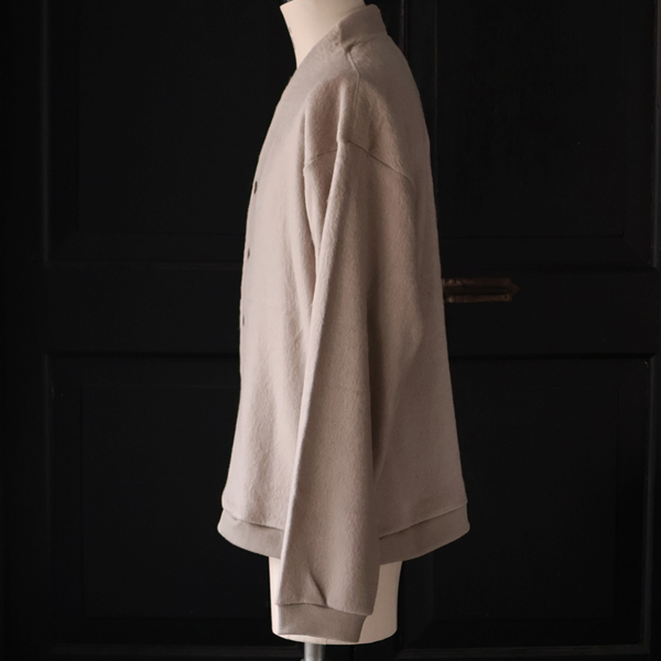 画像17: モヘアライク ウールシャギー ニットソー カーディガン【MADE IN JAPAN】『日本製』 / Upscape Audience (17)