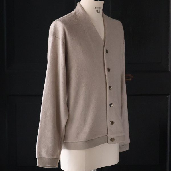 画像19: モヘアライク ウールシャギー ニットソー カーディガン【MADE IN JAPAN】『日本製』 / Upscape Audience (19)