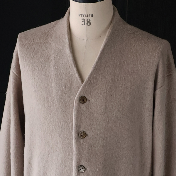 画像20: モヘアライク ウールシャギー ニットソー カーディガン【MADE IN JAPAN】『日本製』 / Upscape Audience (20)