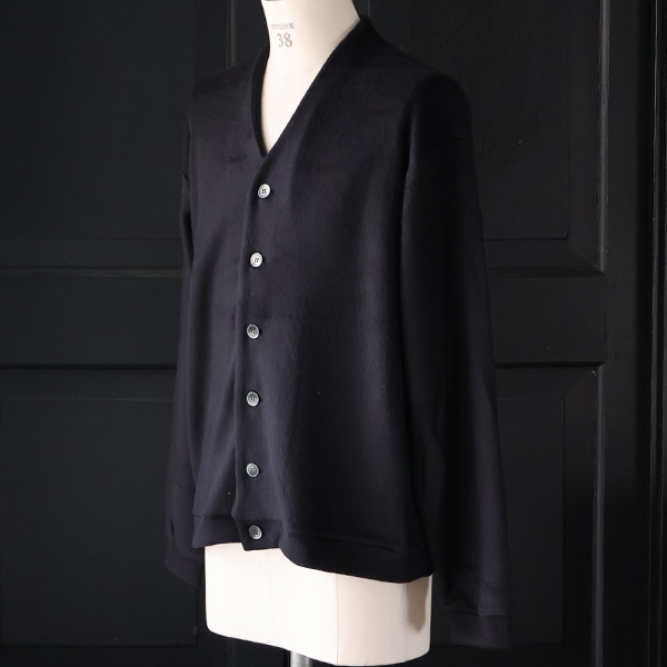 画像14: モヘアライク ウールシャギー ニットソー カーディガン【MADE IN JAPAN】『日本製』 / Upscape Audience (14)