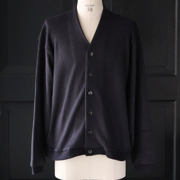 画像11: モヘアライク ウールシャギー ニットソー カーディガン【MADE IN JAPAN】『日本製』 / Upscape Audience (11)