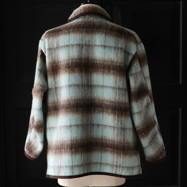 画像15: ECOLANA(エコラーナ) シャギーチェック スタンドオーバー ジャケット【MADE IN JAPAN】『日本製』【送料無料】 / Upscape Audience (15)