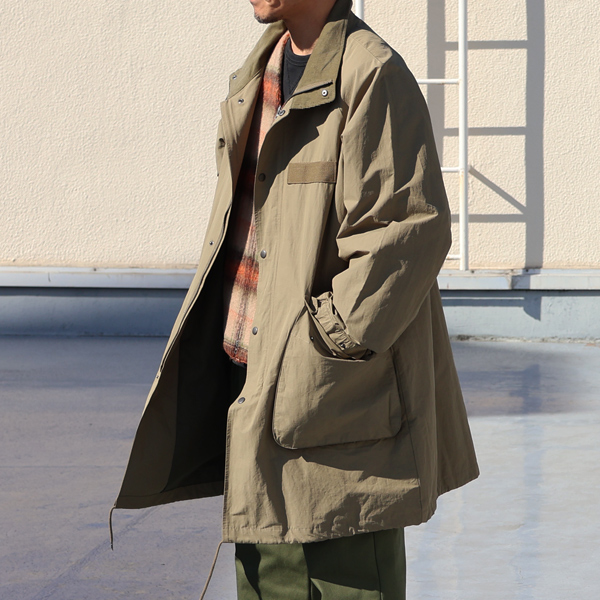画像3: 綿ナイロン高密度ポプリン M-90 スタンドモッズコート【送料無料】 / Audience (3)