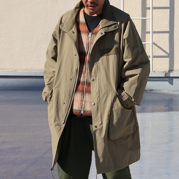 画像4: 綿ナイロン高密度ポプリン M-90 スタンドモッズコート【送料無料】 / Audience (4)