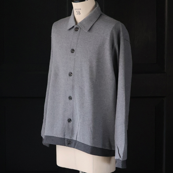 画像9: 「和歌山」 ミラノリブ (10オンス) バルーン ポロカーディガン【MADE IN JAPAN】【送料無料】『日本製』 / Upscape Audience (9)