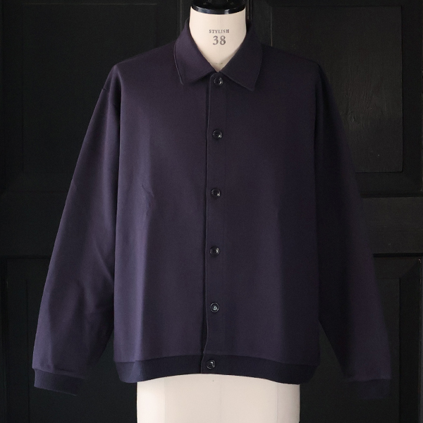 画像2: 「和歌山」 ミラノリブ (10オンス) バルーン ポロカーディガン【MADE IN JAPAN】【送料無料】『日本製』 / Upscape Audience (2)