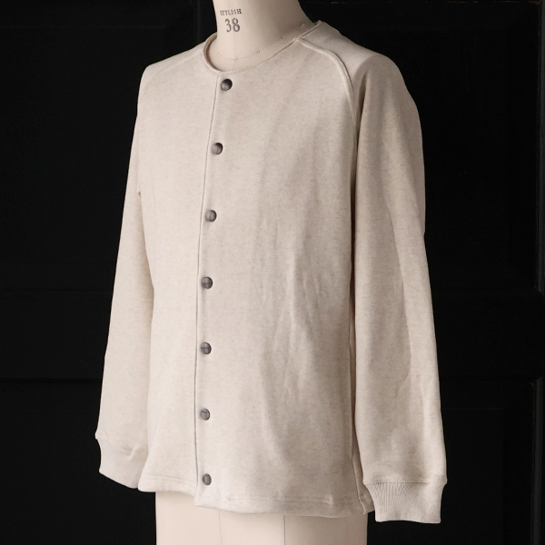 画像13: 「和歌山」 度詰裏毛 (11オンス) スナップ ノーカラージャケット【MADE IN JAPAN】【送料無料】『日本製』 / Upscape Audience (13)