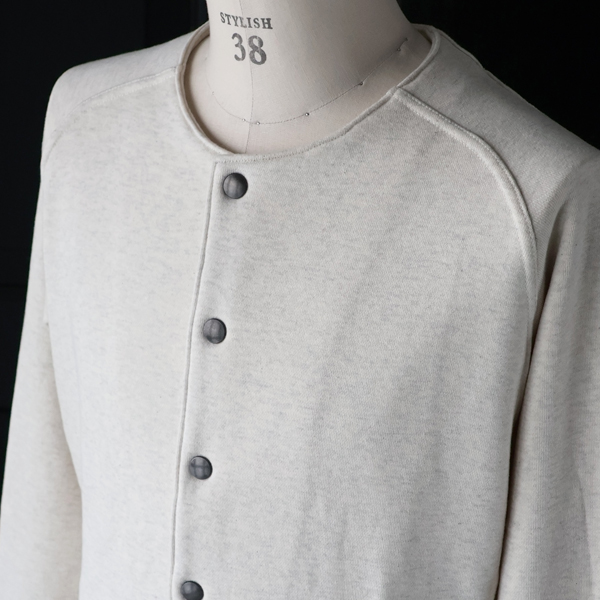 画像17: 「和歌山」 度詰裏毛 (11オンス) スナップ ノーカラージャケット【MADE IN JAPAN】【送料無料】『日本製』 / Upscape Audience (17)