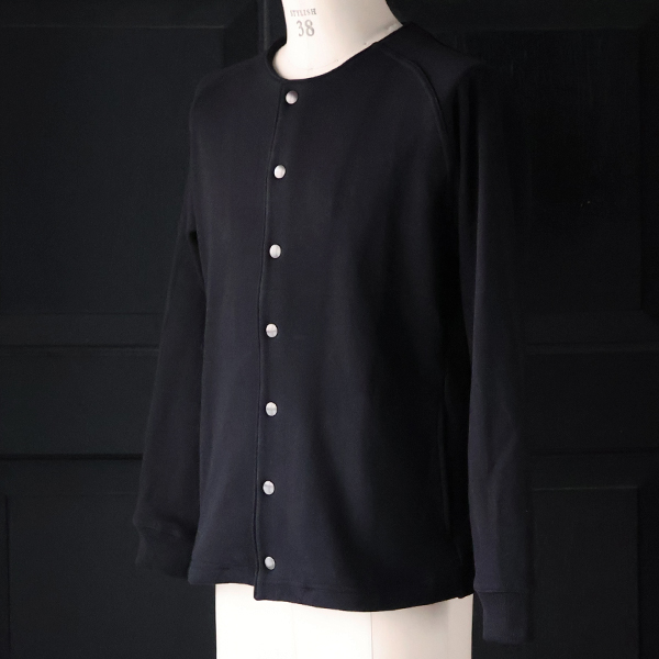 画像11: 「和歌山」 度詰裏毛 (11オンス) スナップ ノーカラージャケット【MADE IN JAPAN】【送料無料】『日本製』 / Upscape Audience (11)