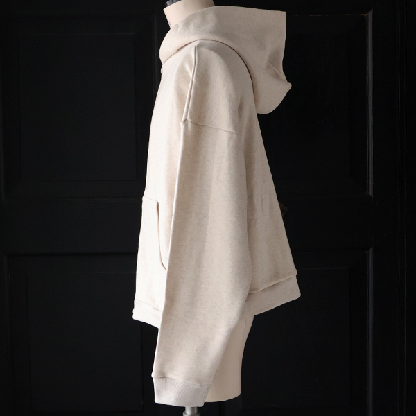 画像13: 「和歌山」 度詰裏毛 (11オンス) ボクシー クロップド フードZIPパーカー【MADE IN JAPAN】【送料無料】『日本製』 / Upscape Audience (13)