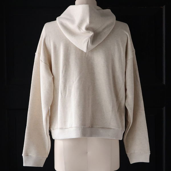 画像14: 「和歌山」 度詰裏毛 (11オンス) ボクシー クロップド フードZIPパーカー【MADE IN JAPAN】【送料無料】『日本製』 / Upscape Audience (14)