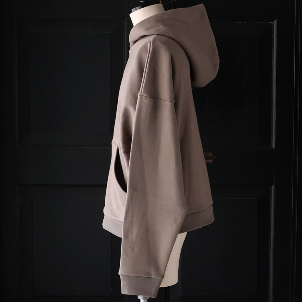 画像8: 「和歌山」 度詰裏毛 (11オンス) ボクシー クロップド フードZIPパーカー【MADE IN JAPAN】【送料無料】『日本製』 / Upscape Audience (8)