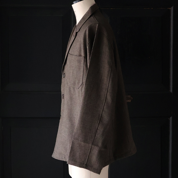 画像10: LANATEC® (ラナテック) TECH シャンブレーシャークスキン 3B カバーオール ジャケット【MADE IN JAPAN】『日本製』【送料無料】/ Upscape Audience (10)