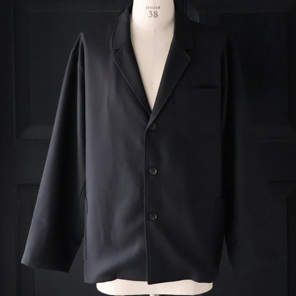 画像6: LANATEC® (ラナテック) TECH シャンブレーシャークスキン 3B カバーオール ジャケット【MADE IN JAPAN】『日本製』【送料無料】/ Upscape Audience (6)