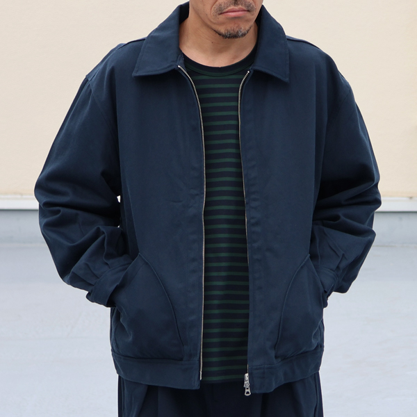 画像3: 「遠州」11オンス ヘビーカツラギ ドリズラー ジャケット【MADE IN JAPAN】『日本製』/ Upscape Audience (3)