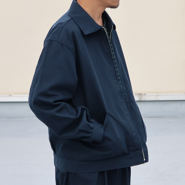 画像5: 「遠州」11オンス ヘビーカツラギ ドリズラー ジャケット【MADE IN JAPAN】『日本製』/ Upscape Audience (5)