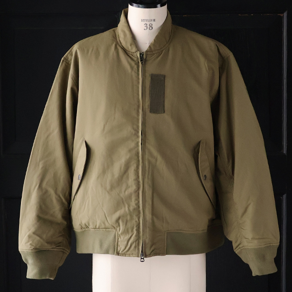 画像8: 綿ナイロン 高密度ツイル Sorona®Du-pont 中綿 MA-1 フライトジャケット【送料無料】 / Audience (8)