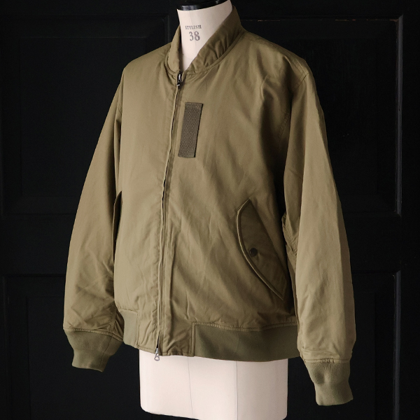 画像9: 綿ナイロン 高密度ツイル Sorona®Du-pont 中綿 MA-1 フライトジャケット【送料無料】 / Audience (9)