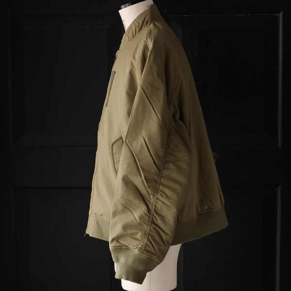 画像10: 綿ナイロン 高密度ツイル Sorona®Du-pont 中綿 MA-1 フライトジャケット【送料無料】 / Audience (10)