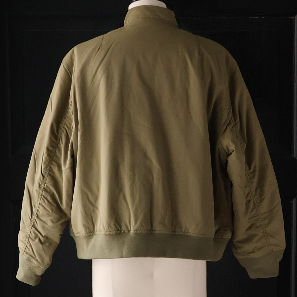 画像11: 綿ナイロン 高密度ツイル Sorona®Du-pont 中綿 MA-1 フライトジャケット【送料無料】 / Audience (11)