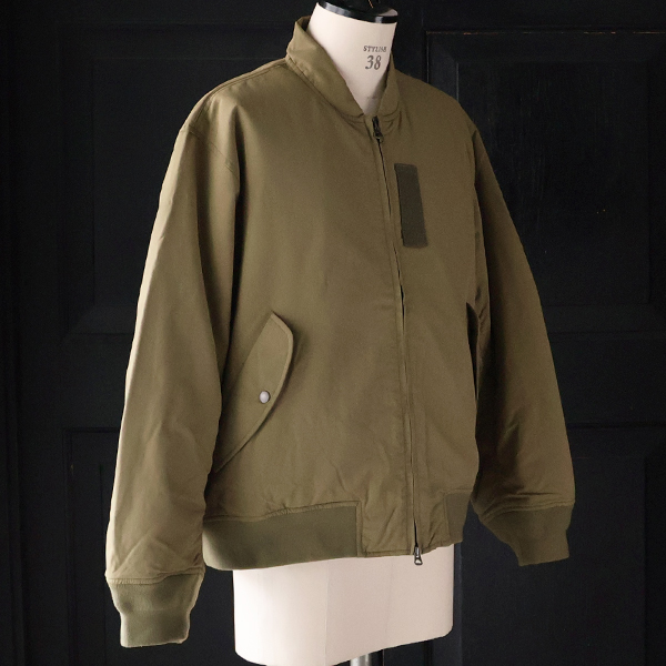 画像12: 綿ナイロン 高密度ツイル Sorona®Du-pont 中綿 MA-1 フライトジャケット【送料無料】 / Audience (12)