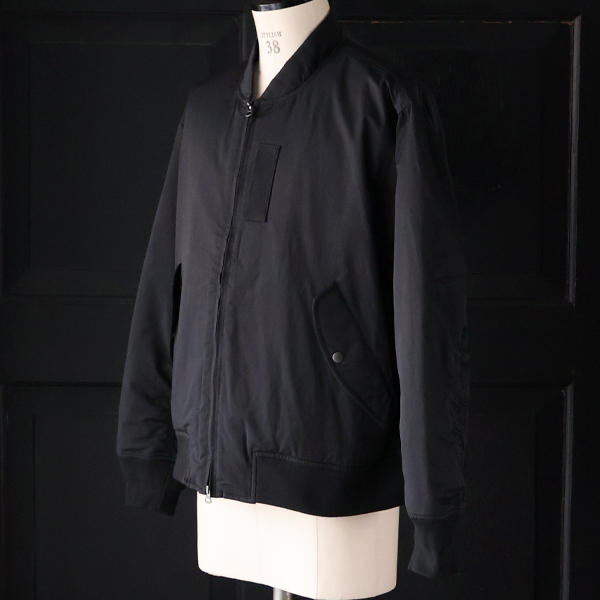 画像7: 綿ナイロン 高密度ツイル Sorona®Du-pont 中綿 MA-1 フライトジャケット【送料無料】 / Audience (7)