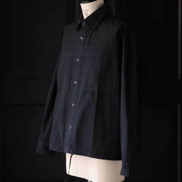 画像6: ピグメント 馬布 (ホースクロス) ドローコード バルーン ユーティリティーシャツジャケット / Audience (6)